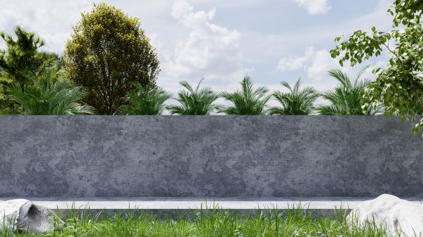 Poured Wall Installation in Palm Springs