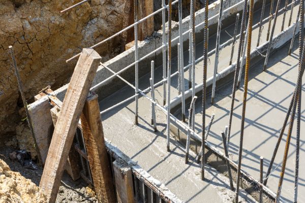 Concrete Footing Pouring in Palm Springs