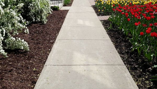 Cement Sidewalk Installation in Palm Springs