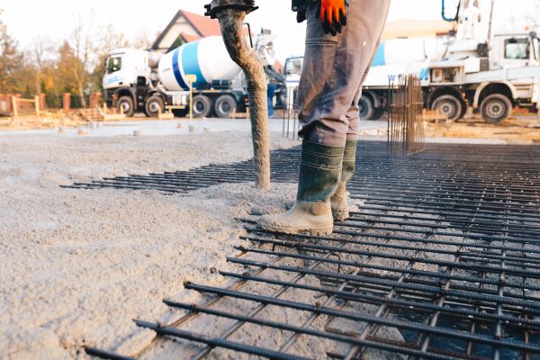 Poured Foundation Installation in Palm Springs