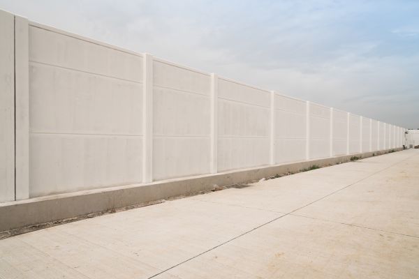 Concrete Fence Construction in Palm Springs