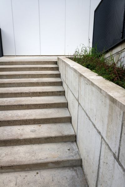 Cement Stair Installation in Palm Springs