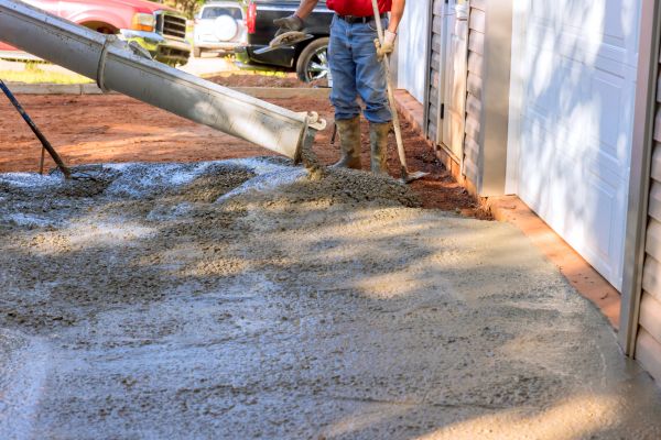 Cement Driveway Pouring in Palm Springs