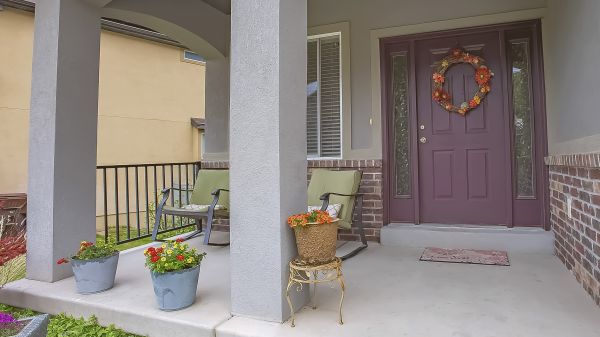 Porch Concrete Laying in Palm Springs