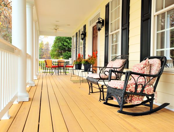 Front Porch Renovation in Palm Springs