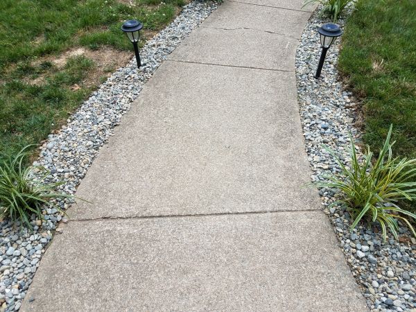Cement Path Construction in Palm Springs