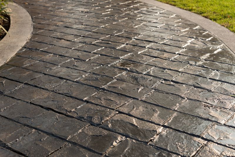 Stamped Concrete Walkways