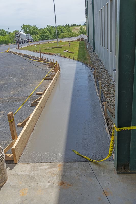 Concrete Sidewalk Construction detail
